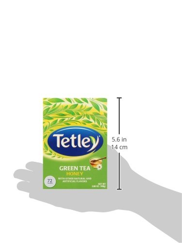 Tetley Green Tea with Honey- 3.80 oz