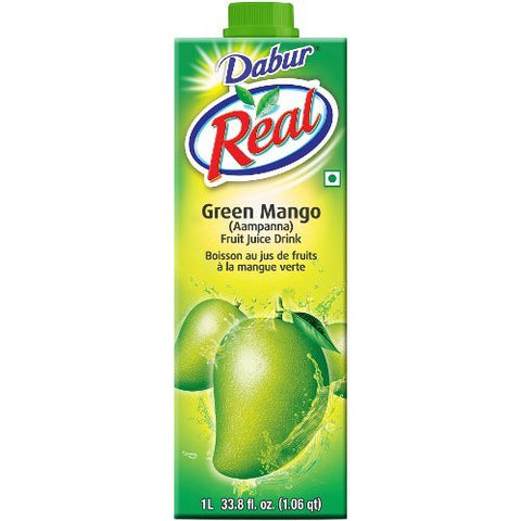 Dabur Real Aampanna Green Mango Juice - 1L