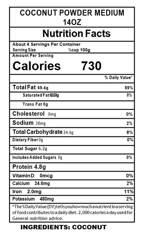 Aara Coconut Powder Medium