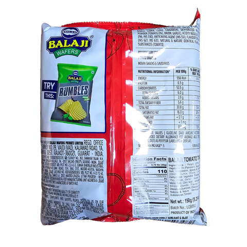 Balaji Tomato Twist Chips - 150gm