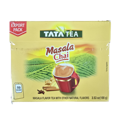 Tata Tea Masala Chai Tea Bags - 50 Tea Bags (100gm)