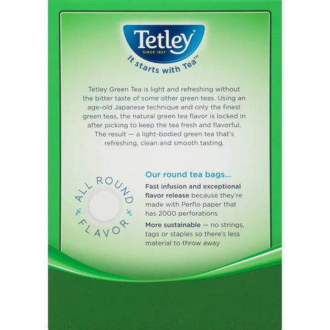 Wholesale Tetley Natural Green Tea  144GM x 12 Pcs